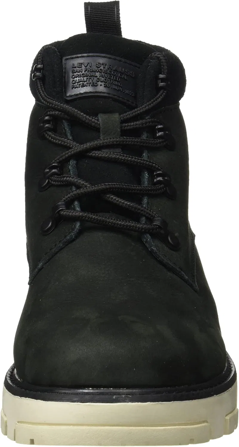 Женские джинсы Levi's, туфли Levi's на шнуровке, 2-Regular Black — фото 2