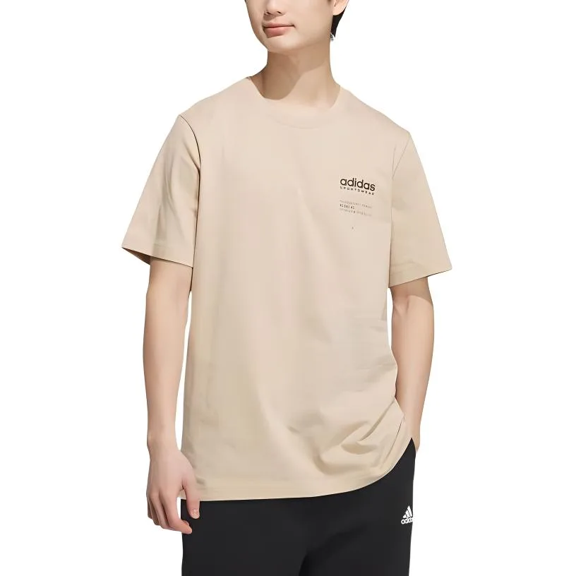 Adidas Футболка Unisex Magic Light Brown/Black — фото 3
