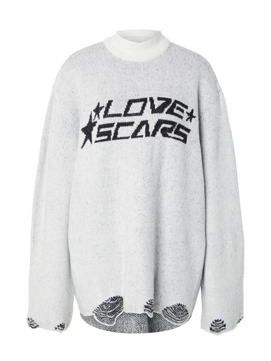 

Свитер оверсайз Love Scars Oversized Sweater, цвет white/off white