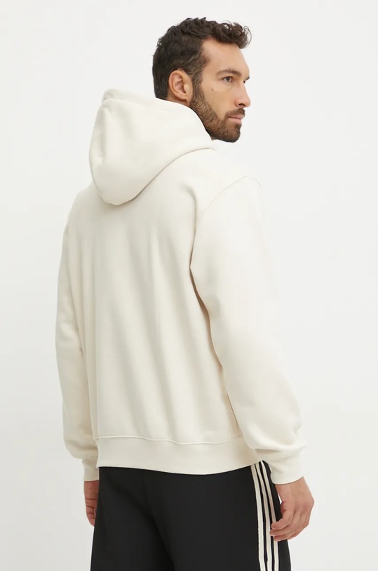 Толстовка с капюшоном худи Adidas Originals, бежевый — фото 3