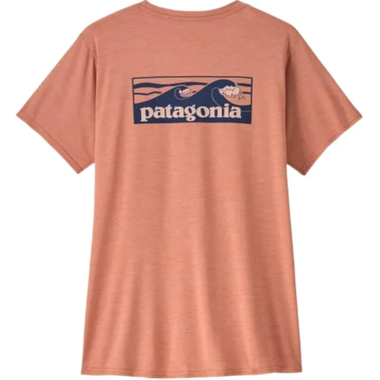 Футболка с логотипом Patagonia, Moment Pink X-Dye(BMPX)