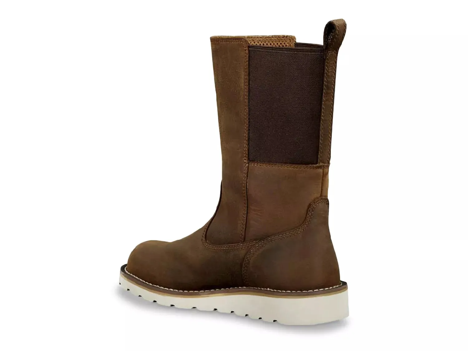 Ботинки Carhartt Wellington Waterproof Steel Toe Work Boots - женские, темно-коричневые — фото 4