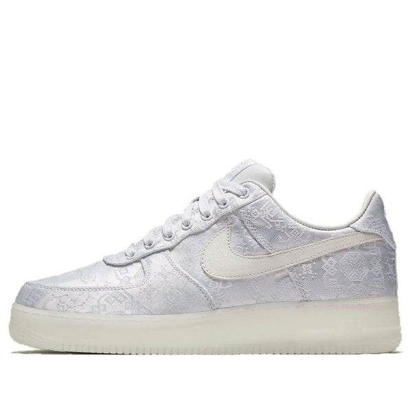 

Кроссовки x clot air force 1 premium Nike, белый