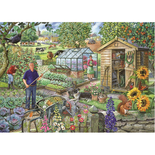 

Пазлы At The Allotment Big 500 Puzzle