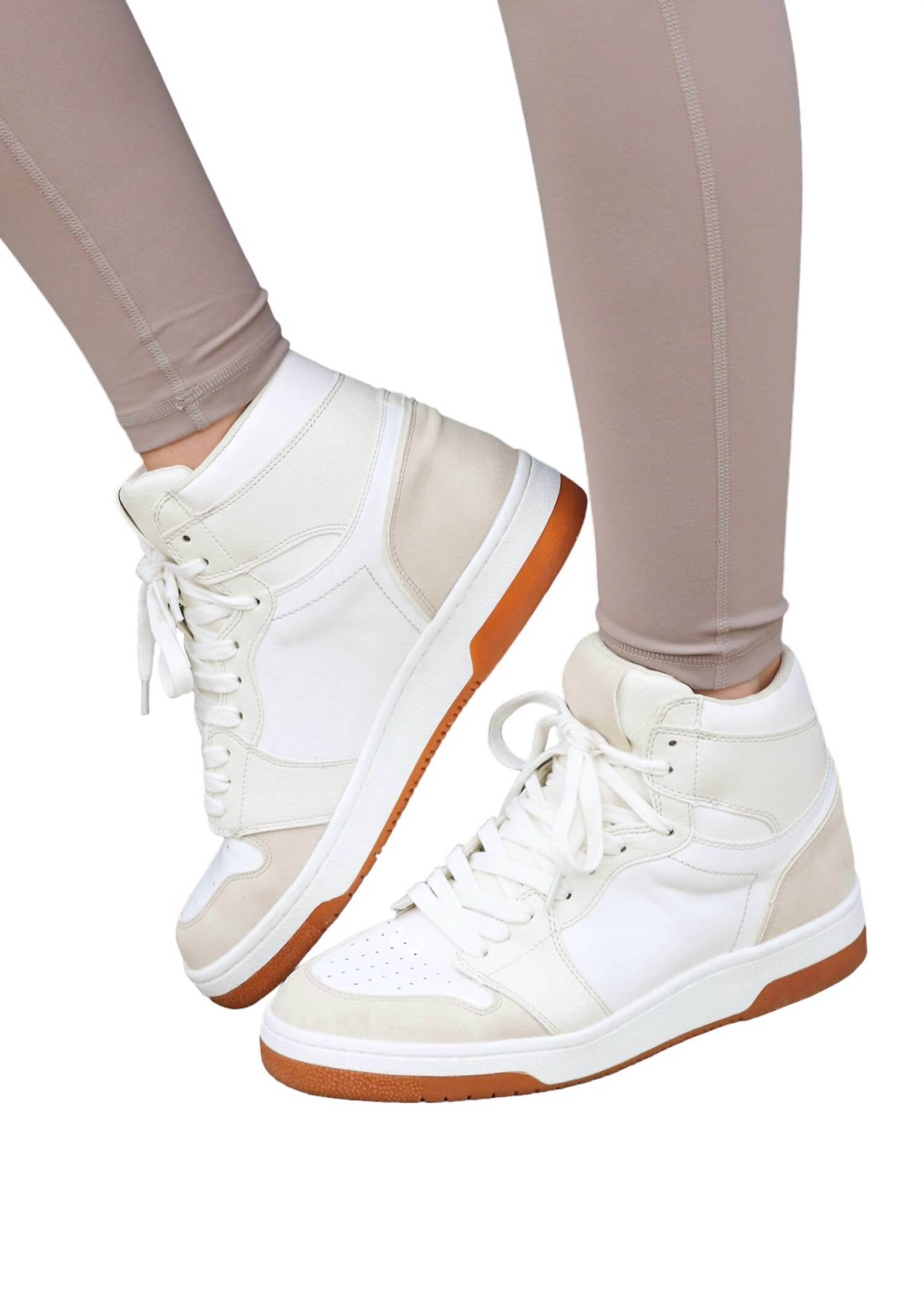 Женские классические кроссовки цвета «Bone»/нейтральный SHU SHOP, цвет bone/neutral — фото 3