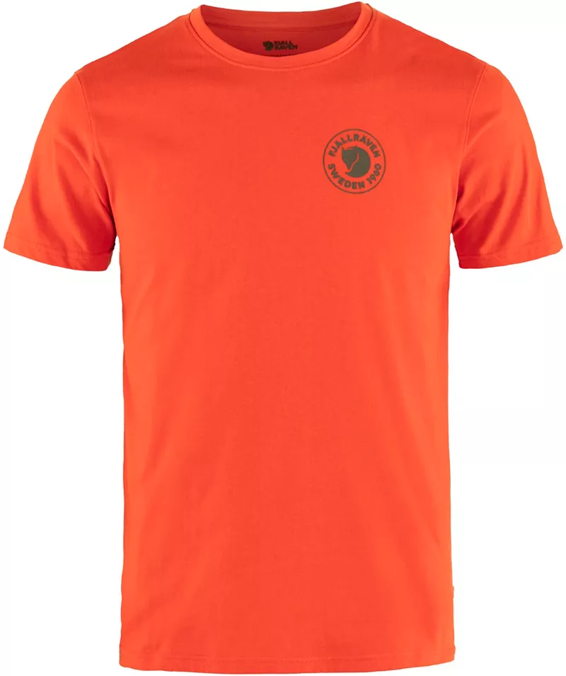 

Мужская футболка с логотипом Fjallraven 1960 года, цвет Flame Orange