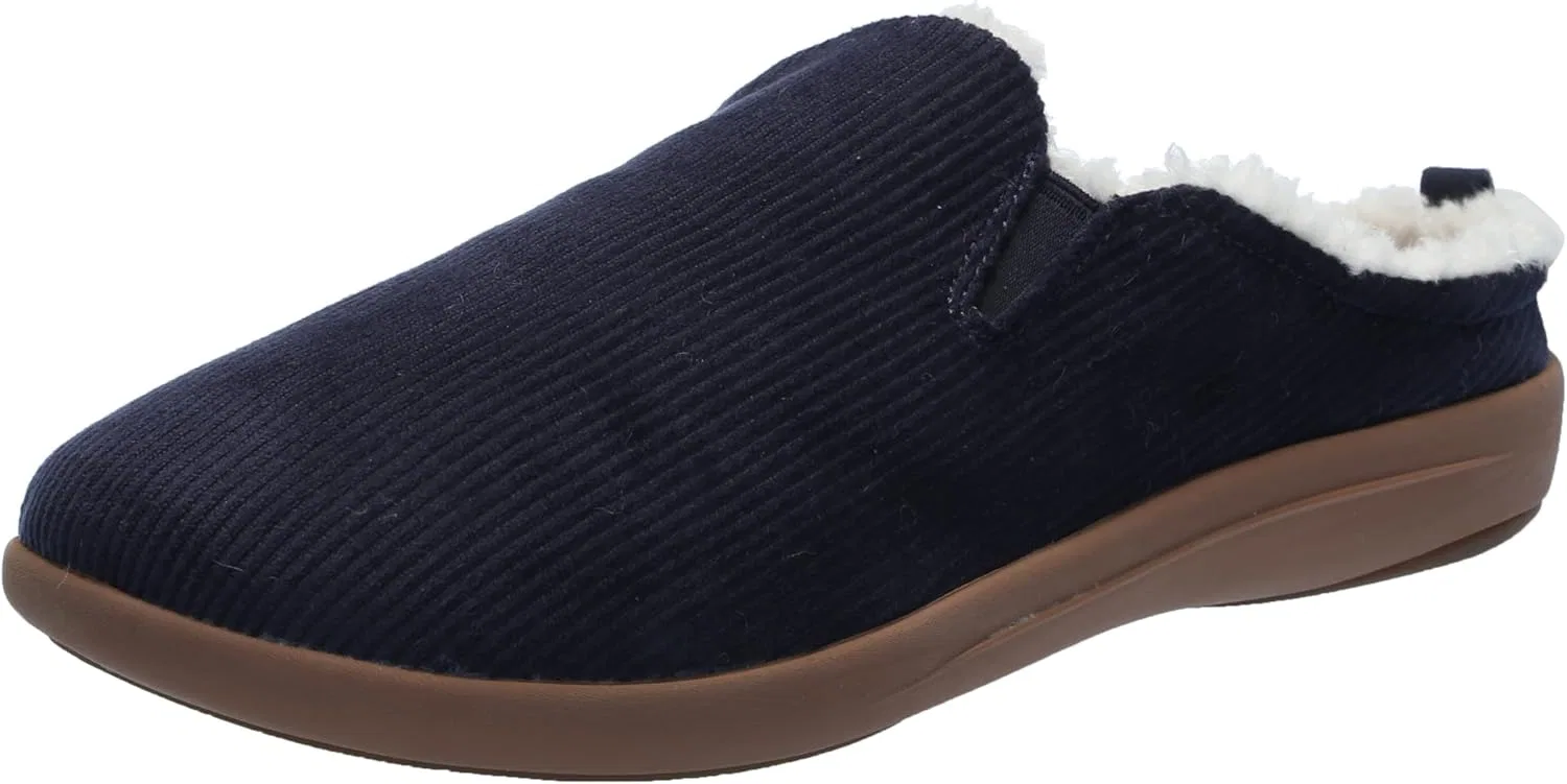 Тапочки из вельвета мужские, Navy REVITALIGN