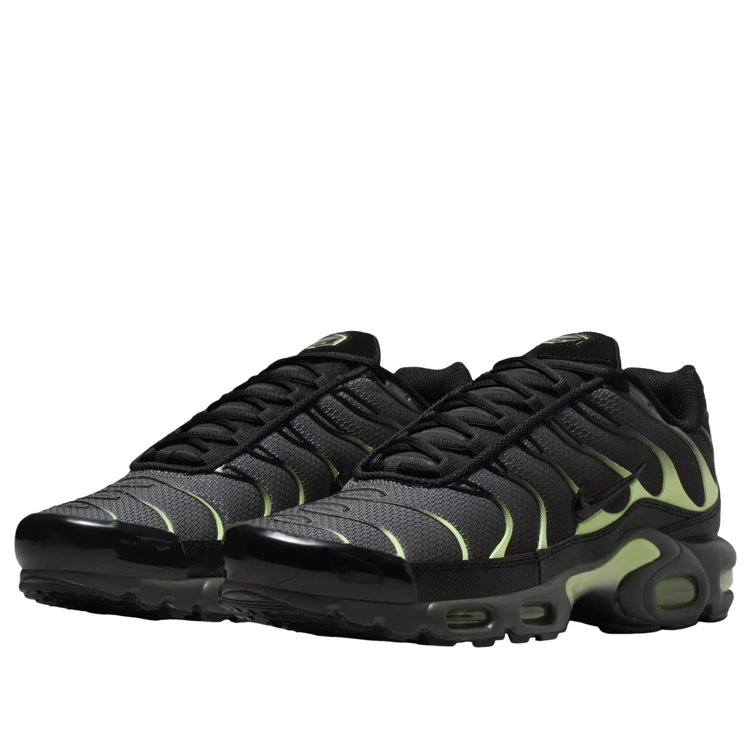 Кроссовки Nike Air Max Plus 'Light Liquid Lime', черный — фото 4