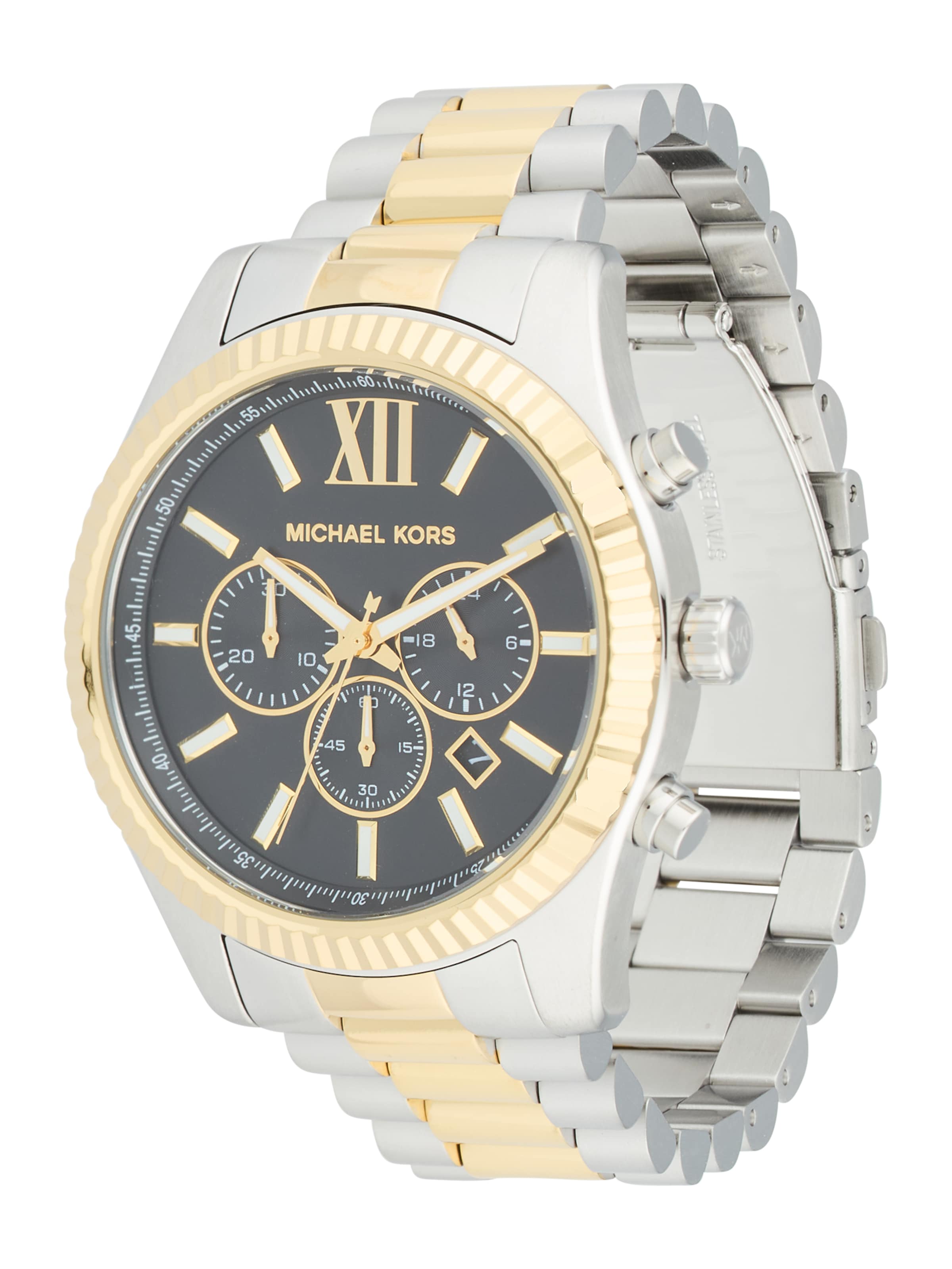 

Michael Kors Часы Analog 'LEXINGTON' в серебристом цвете