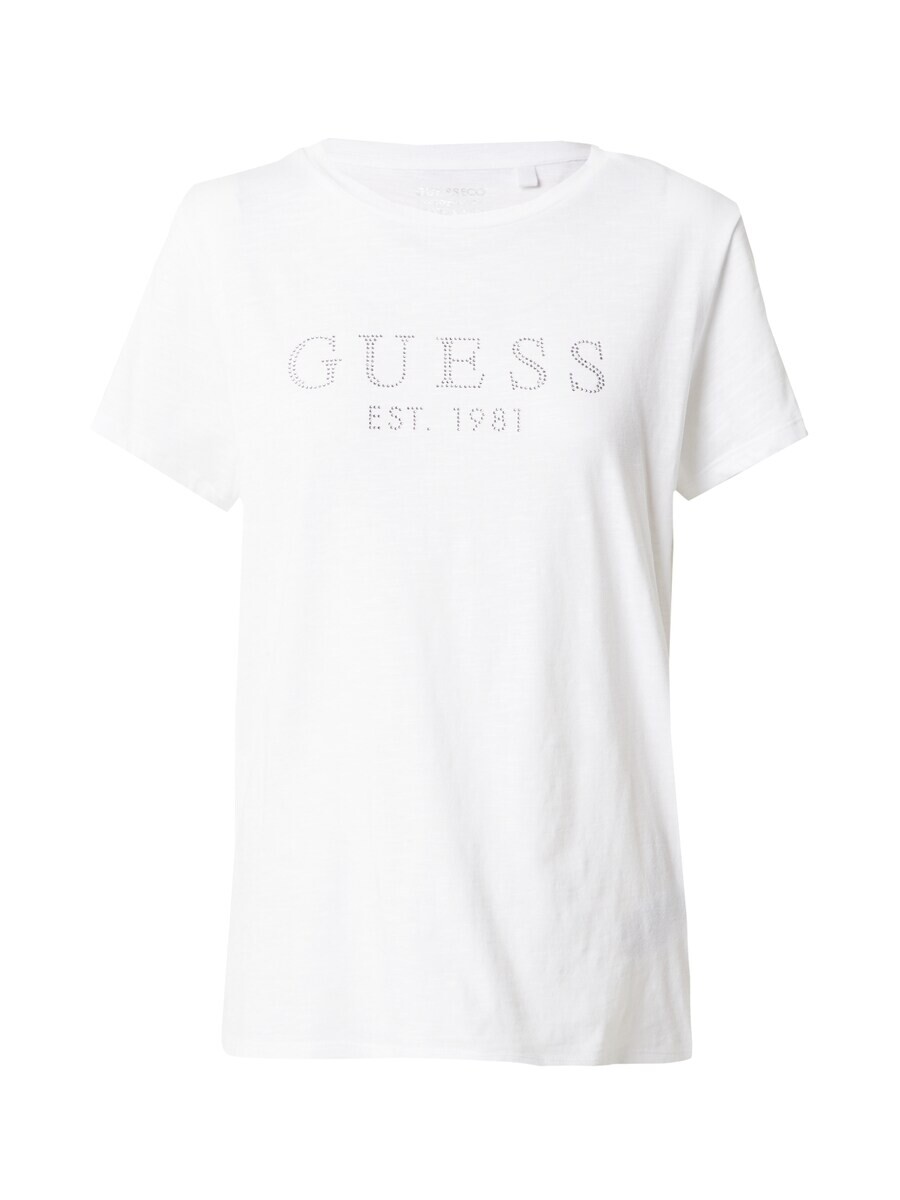 

Футболка GUESS Shirt Crystal Easy, цвет mottled white