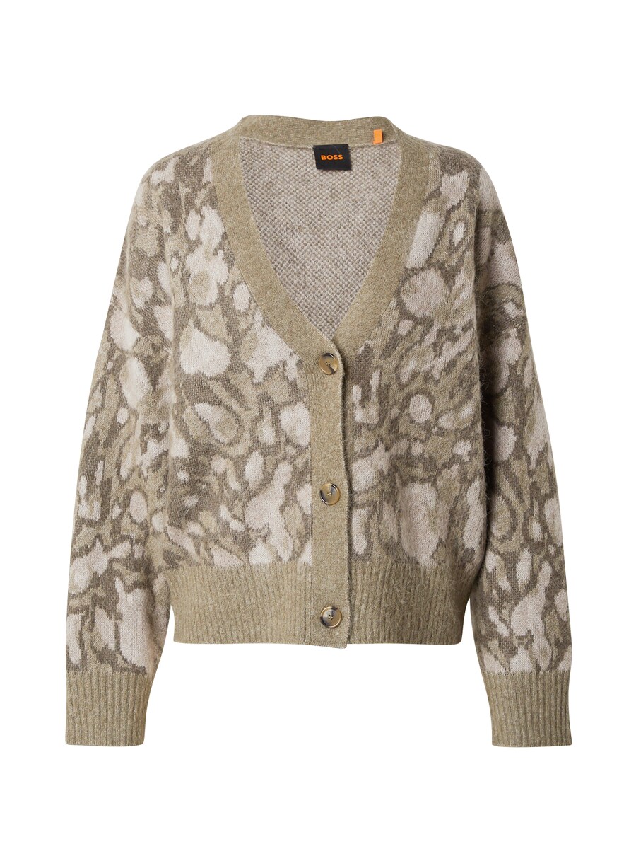 

Вязаный кардиган BOSS C_Fo, цвет Taupe/Greige