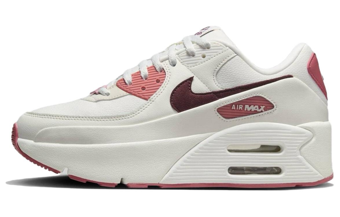 Nike Air Max 90 Lifestyle Обувь унисекс, White/Pink