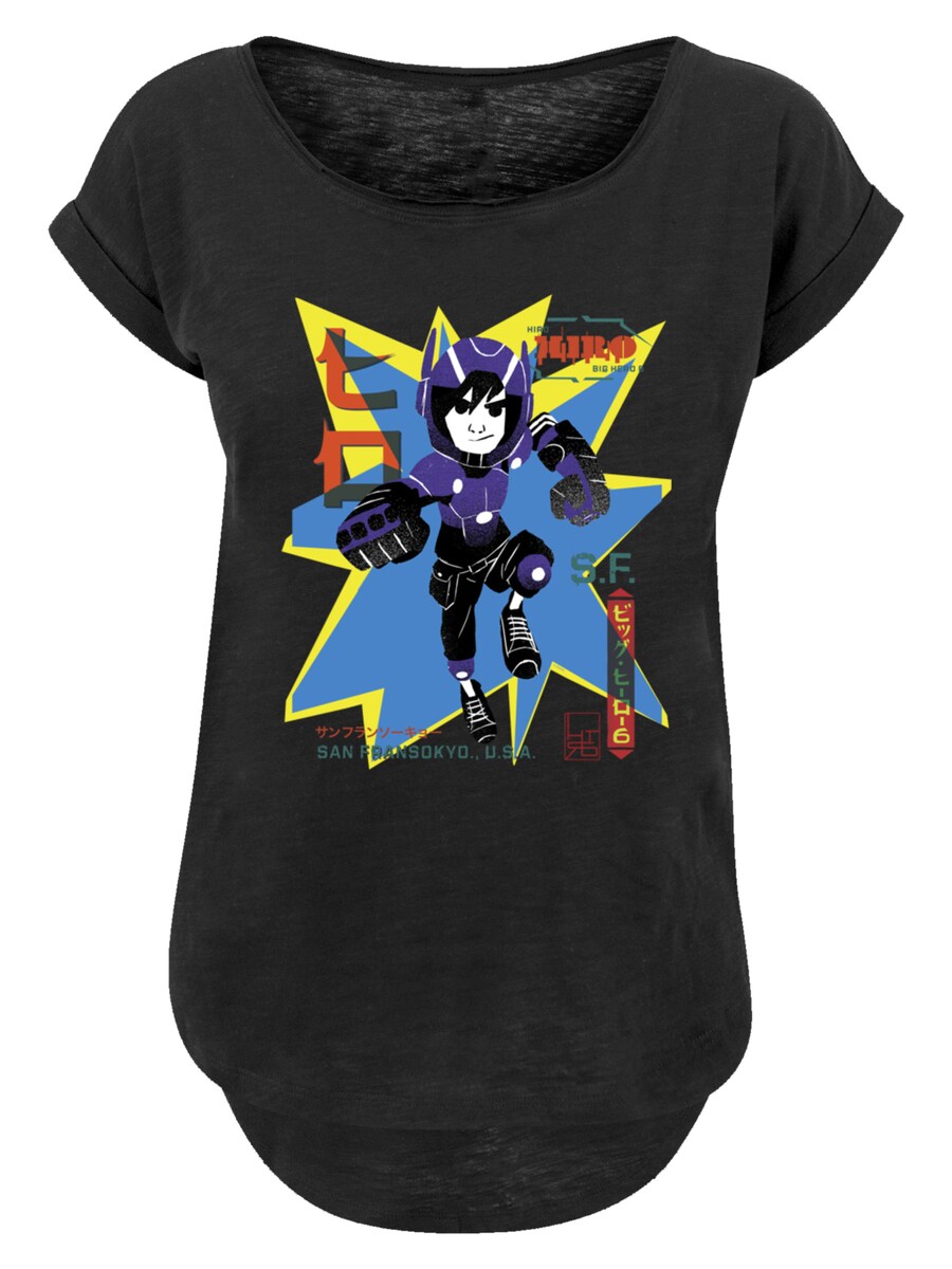 

Рубашка F4NT4STIC Big Hero 6 Hiro Manga, черный