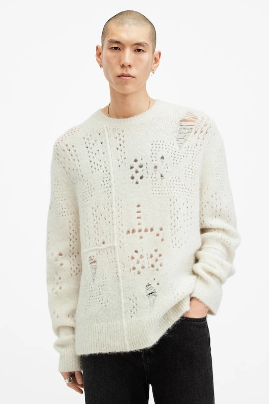 

Шерстяной свитер HADWIN Allsaints, белый