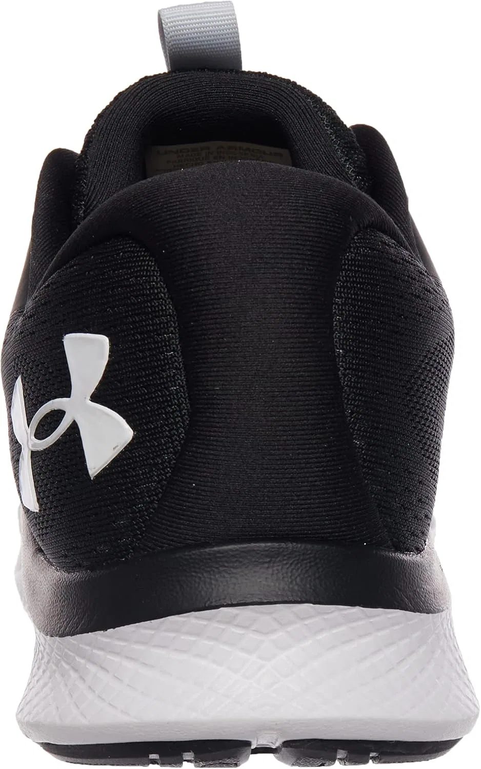 Мужские беговые кроссовки Under Armour Charged Bandit 7, Black White — фото 3
