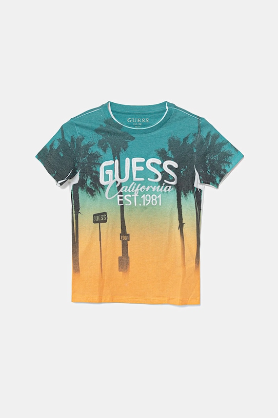 

Детская футболка Guess, зеленый