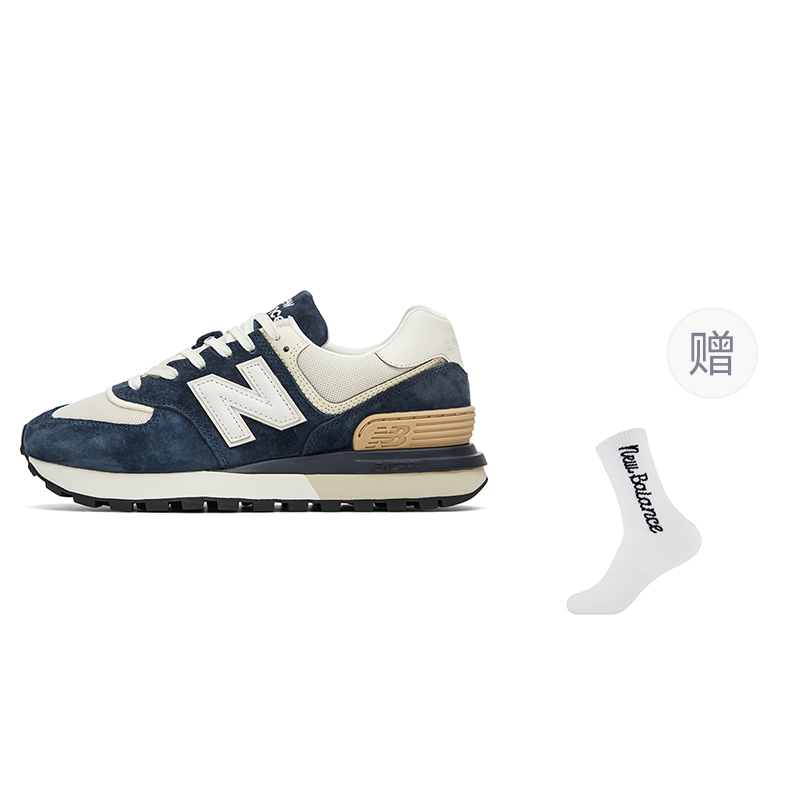 

New Balance 574 Legacy Natural Indigo Angora — наборы одежды с носками Blue White в подарок, цвет Blue White Socks Giveaway Clothing Sets