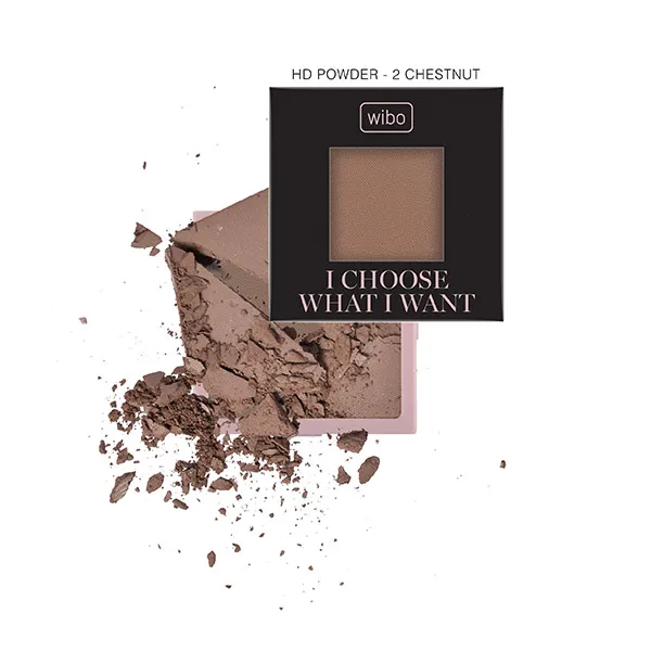 

Компактная бронзирующая пудра Bronzer I Choose What I Want Wibo, цвет chestnut