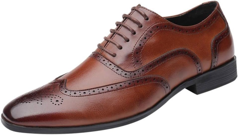 

Мужские деловые туфли HINDOLA, классические черные лакированные модные свадебные туфли к костюму, кожаные современные формальные оксфорды на шнуровке для мужчин