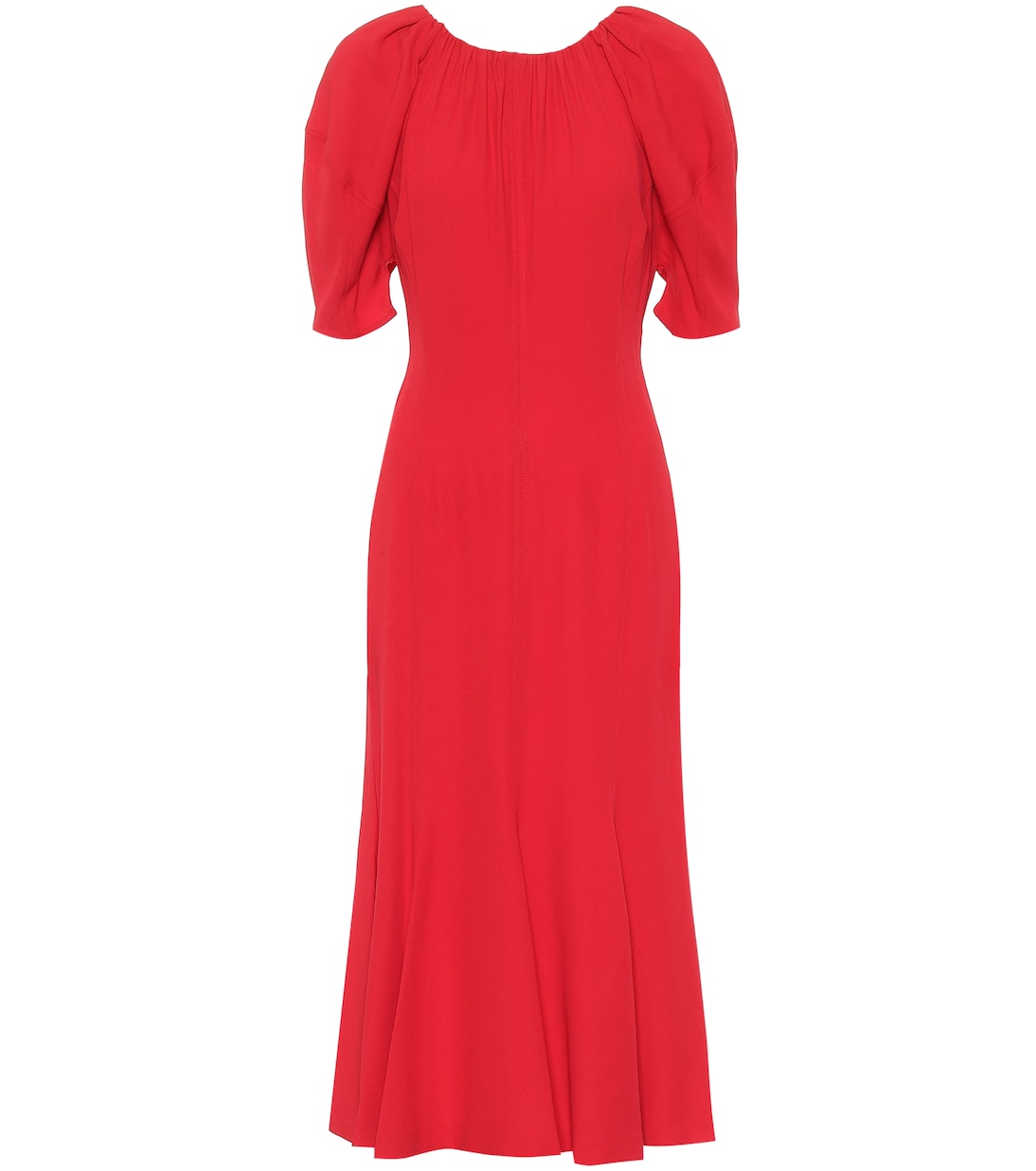 

Платье миди из крепа Marni, Crimson