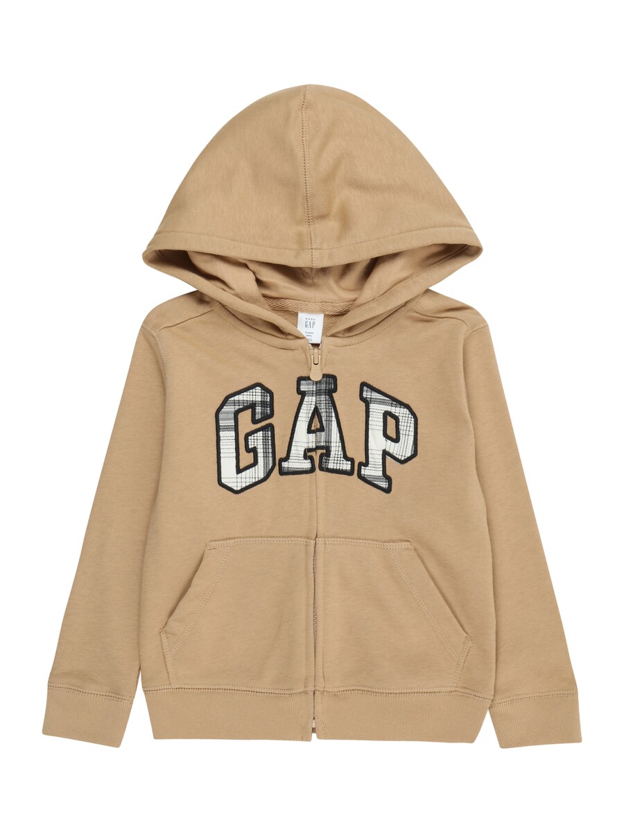 

Толстовка с капюшоном на молнии GAP, цвет Cappuccino