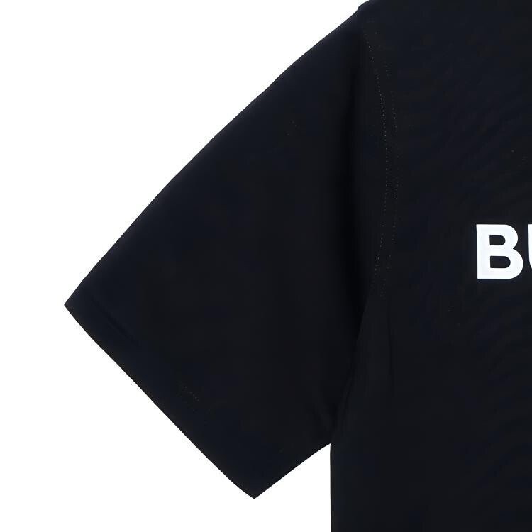 Детская футболка Burberry, цвет Black — фото 4