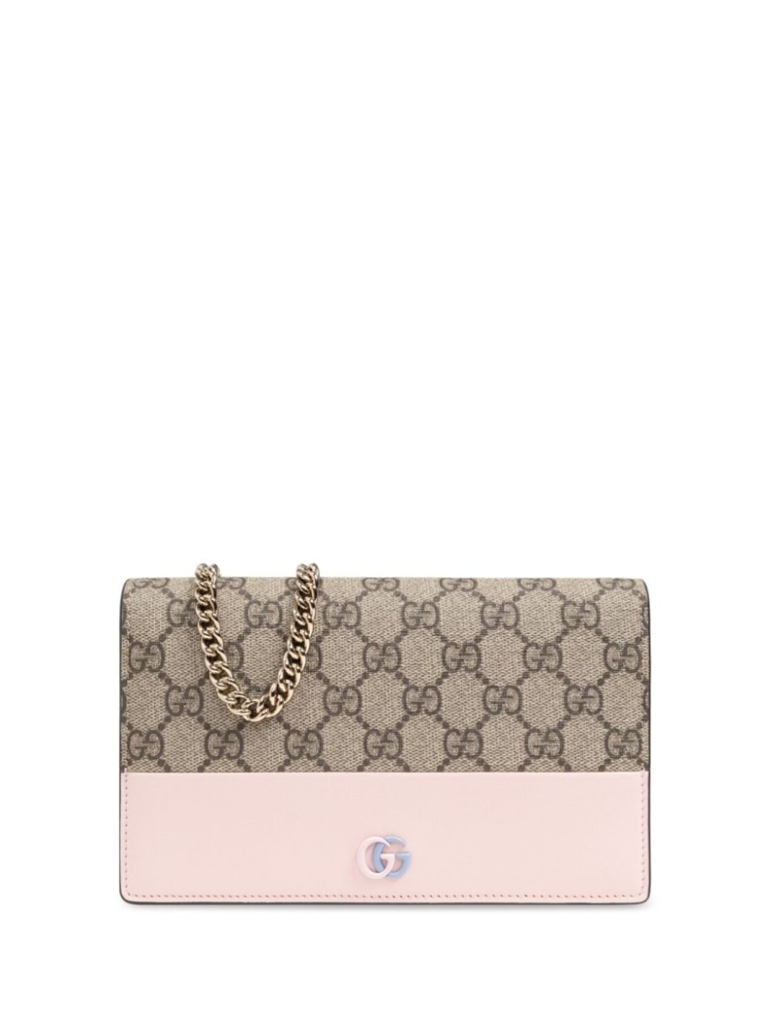 

Кошелек Gucci GG Marmont с цепочкой, нейтральный цвет