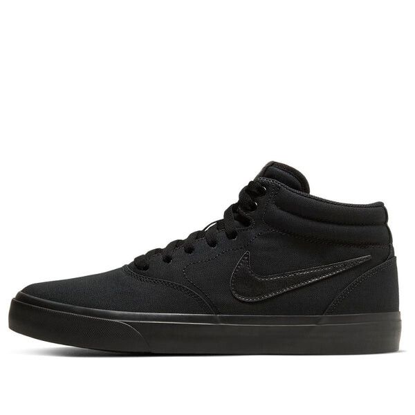 

Кроссовки sb skateboard charge mid canvas Nike, черный