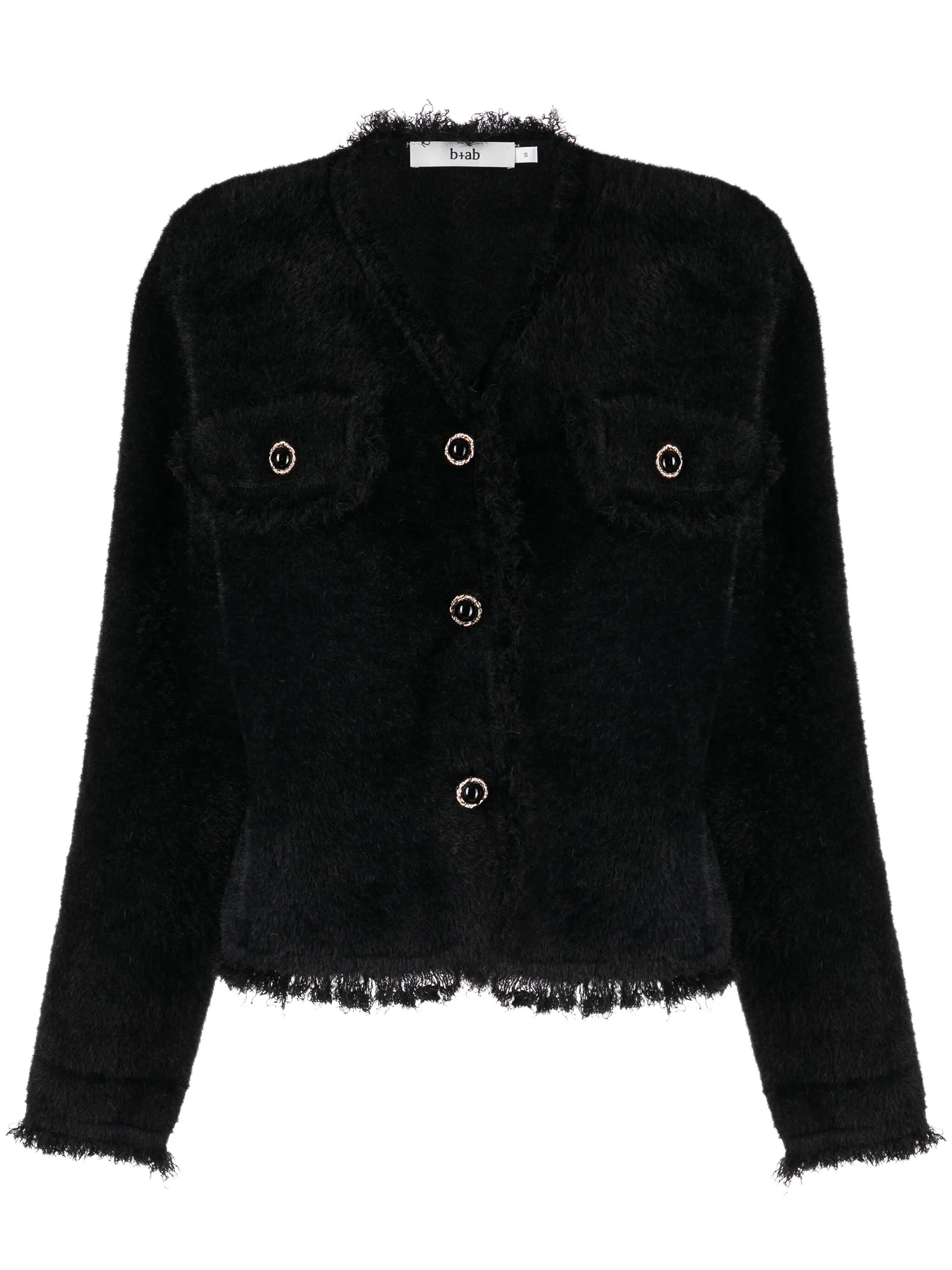 

Кардиган с V-образным вырезом B+Ab, черный