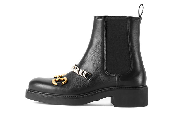 Женские ботинки Gucci, черный
