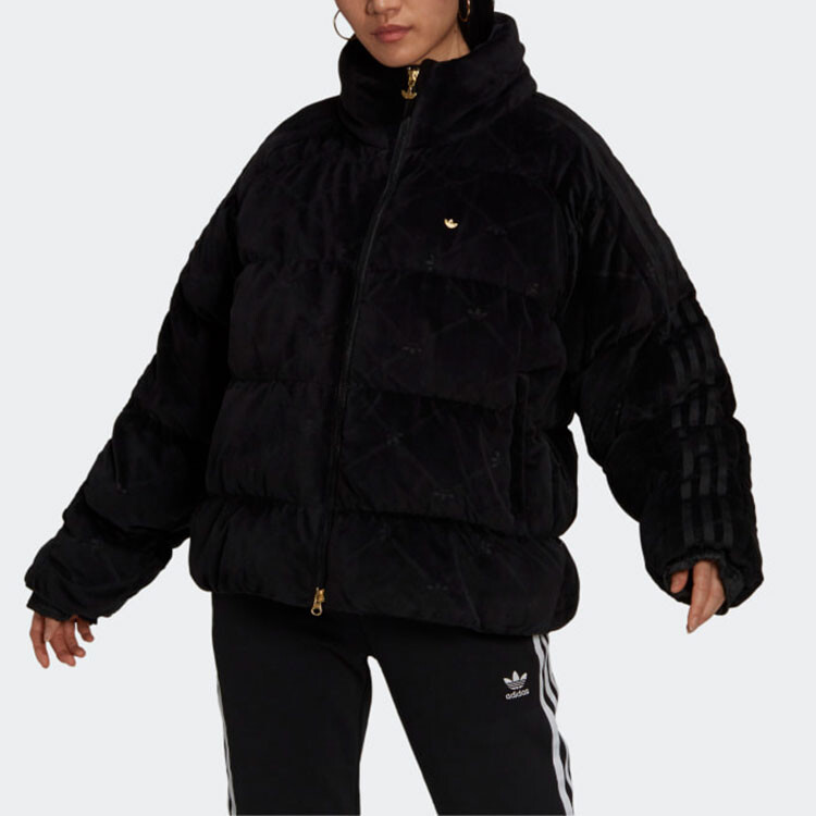 Пуховик Adidas Originals, черный — фото 2