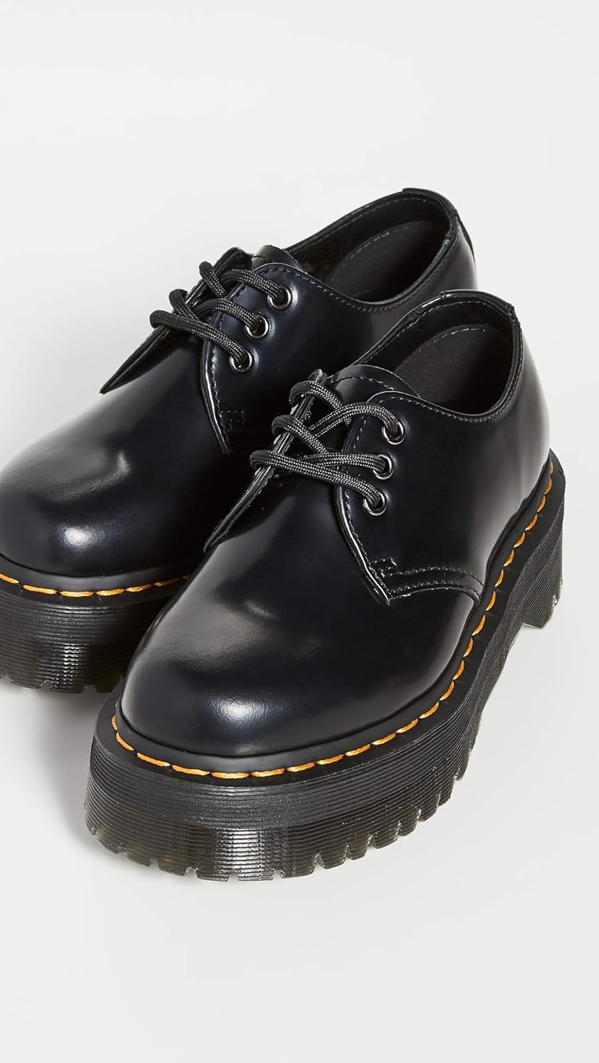 Туфли Dr. Martens Unisex-Adult V 1461 Quad Mono, черный — фото 4