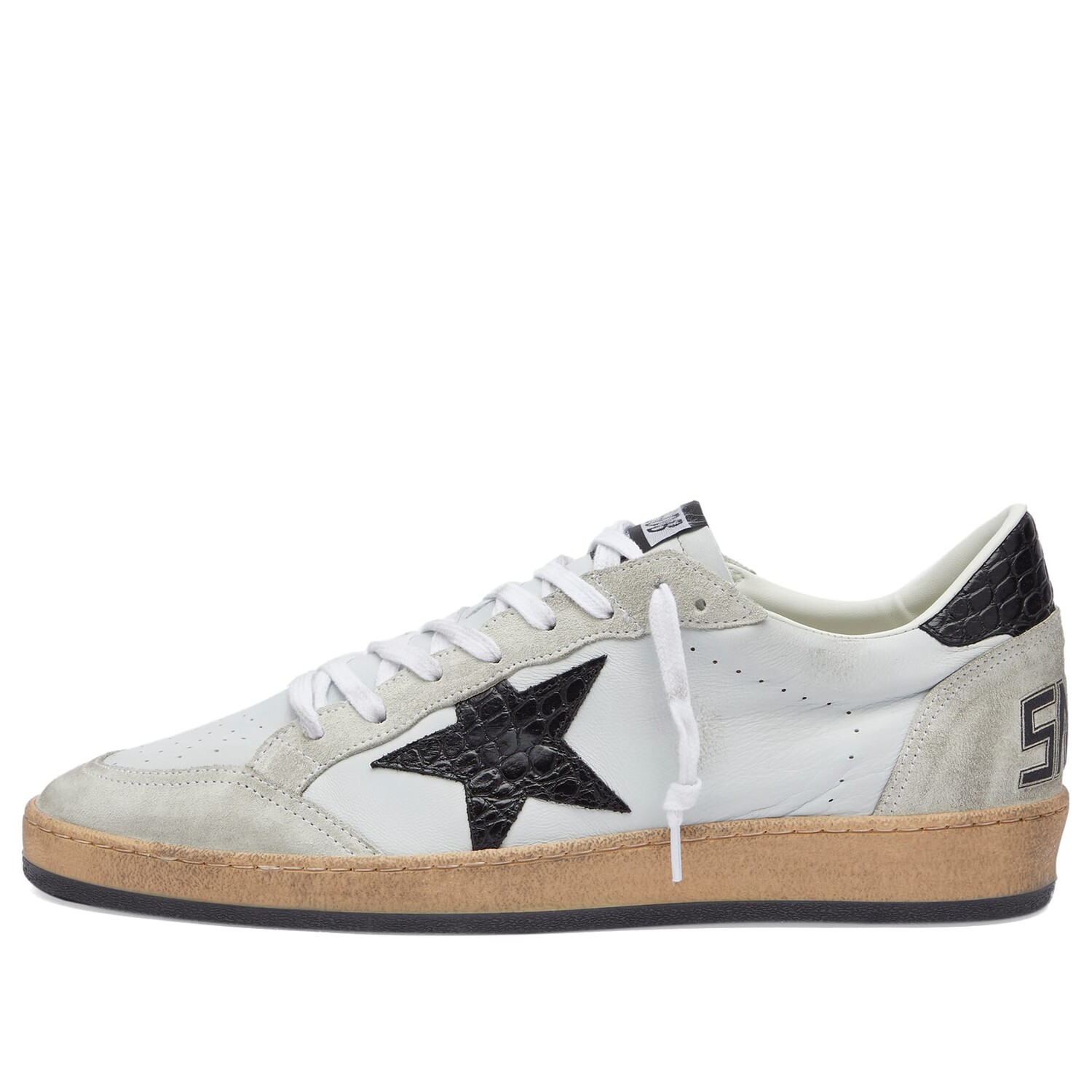 

Кроссовки Golden Goose Ball Star Suede Sneaker, цвет Grey, Ice & Black