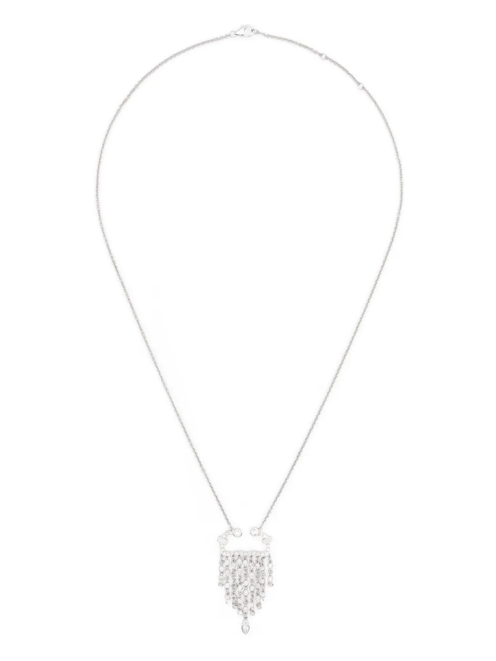 

Колье Collier Scorpio из белого золота Yvonne Léon, серебяный