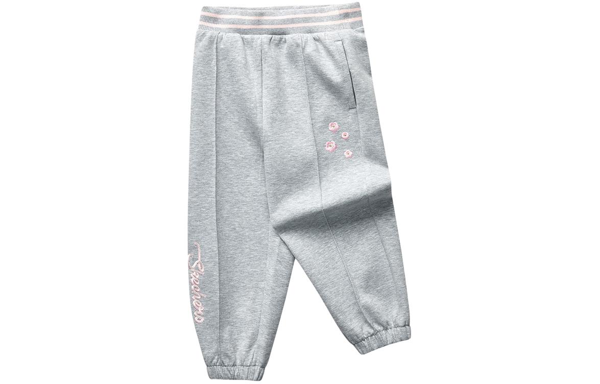 

Детские вязаные спортивные штаны light gray Skechers, светло-серый