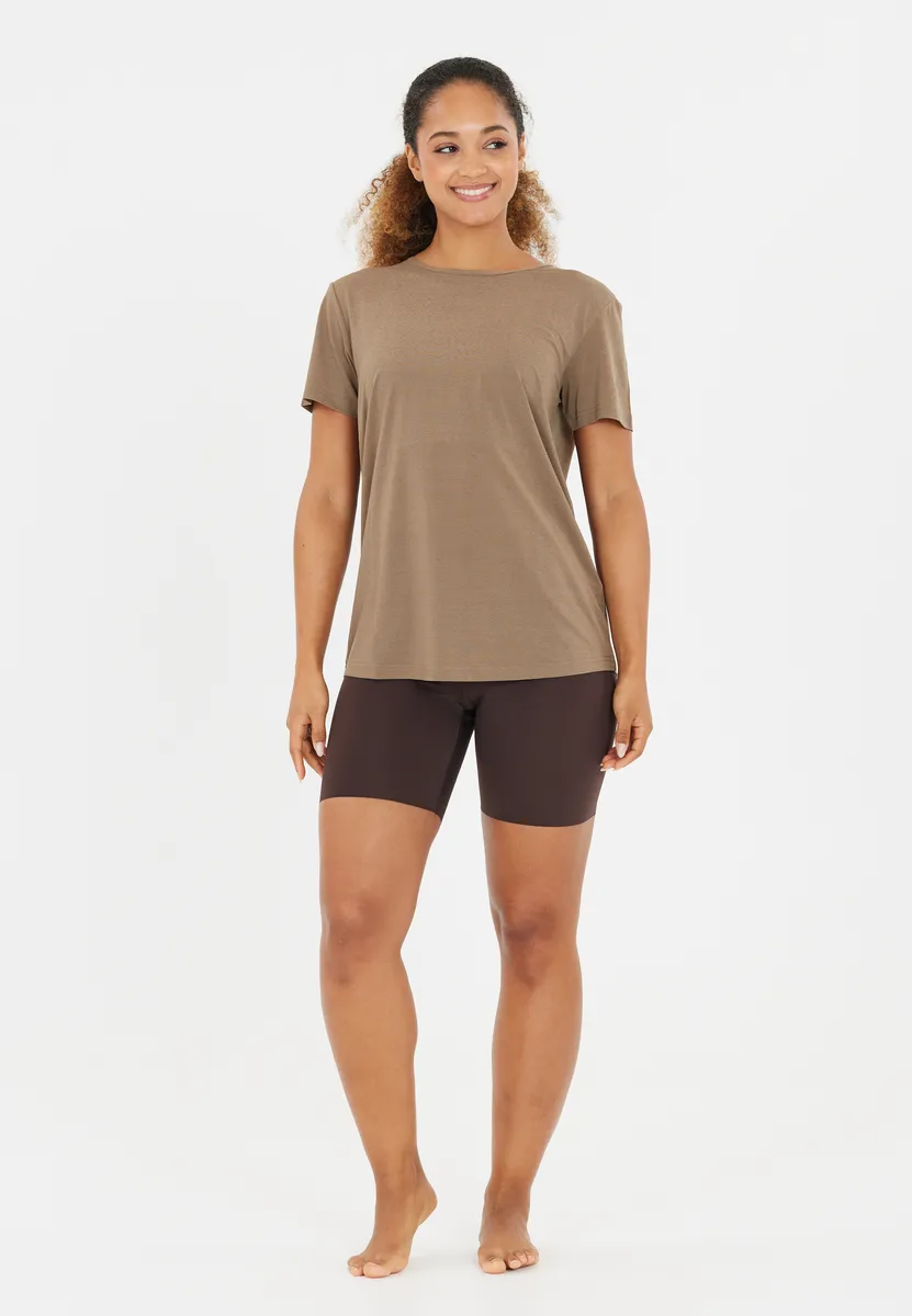 

Функциональная рубашка ATHLECIA "LIZZY", с технологией QUICK DRY, коричневый