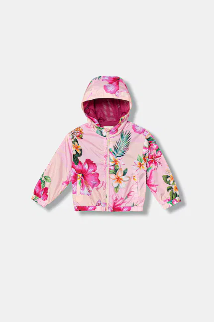 Куртка короткая с узором Guess, розовый