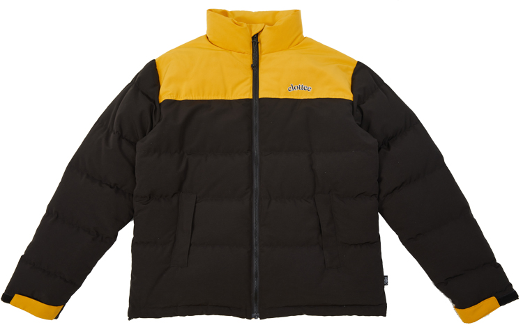 

Clot Мужская пуховая куртка, черные, с воротником-стойкой, средней жесткости, другие модели