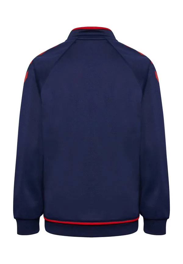 Тренировочная куртка core 2 0 track zip Hummel, Marine True Red — фото 2