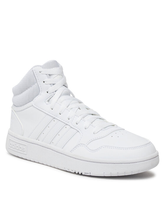 Кроссовки Hoops 3.0 Mid Lifestyle Basketball Classic Vintage ID9838 Adidas, белый — фото 2