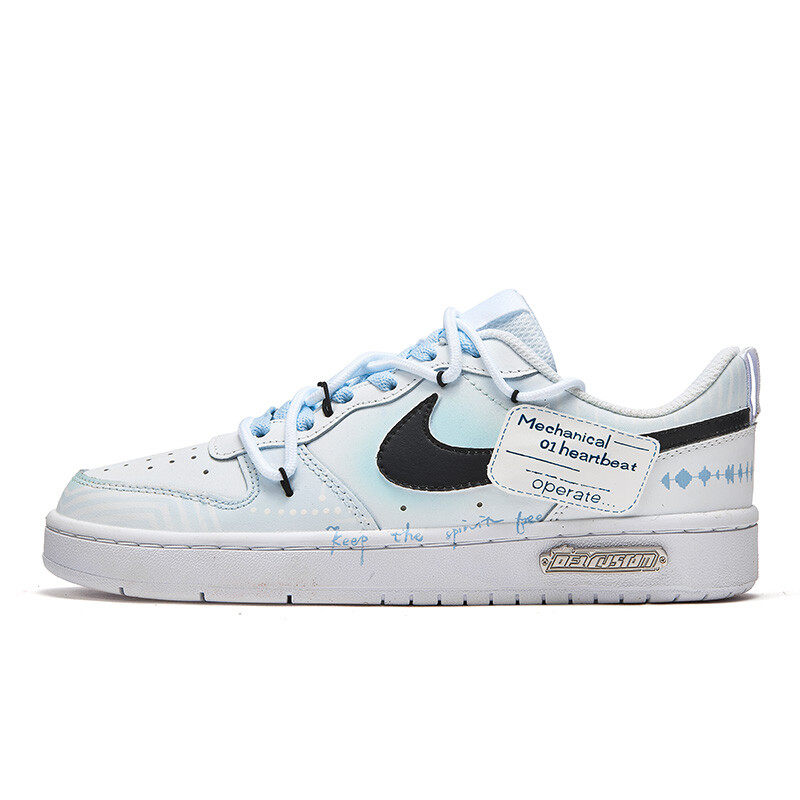 

Кроссовки Nike Court Vision 1 Skateboarding Shoes Women's Low-top Blue/white, синий