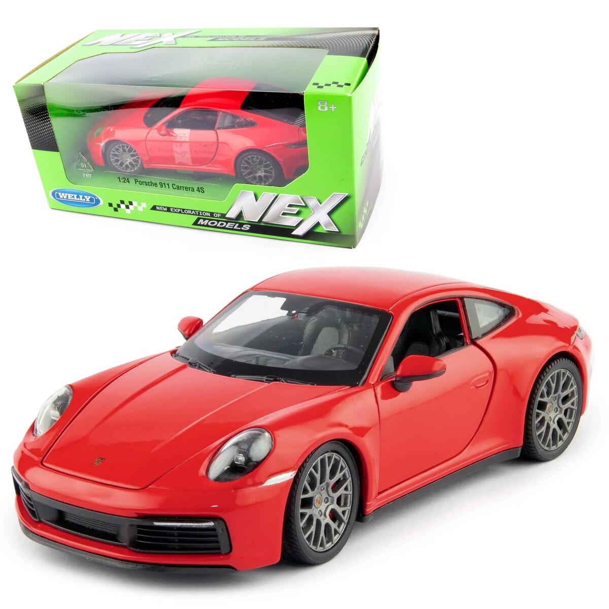 

Porsche 911 Carrera S Масштаб 1:24 Welly
