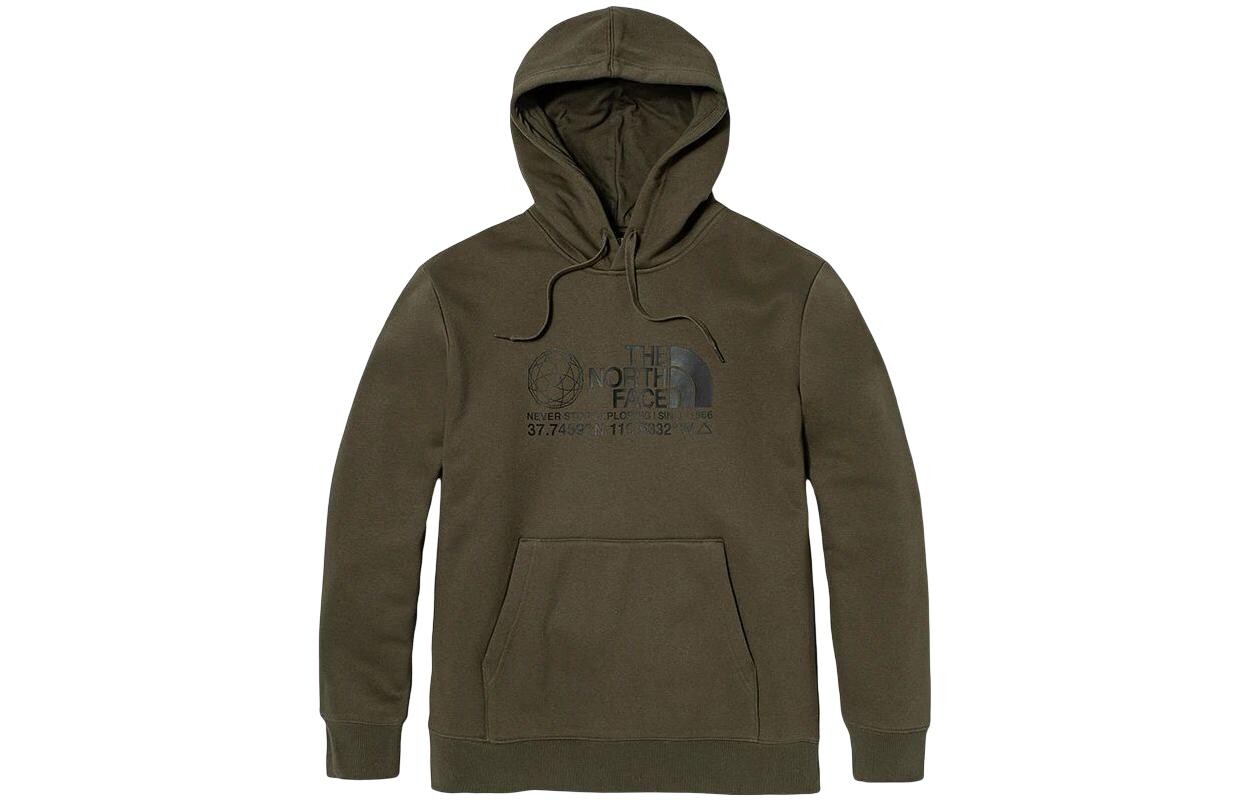 

Свитшот унисекс зеленый The North Face, зеленый