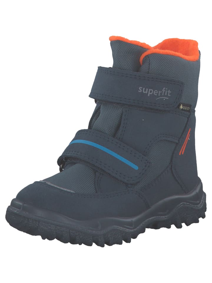 

Superfit Первые прогулочные кроссовки сине-оранжевого цвета
