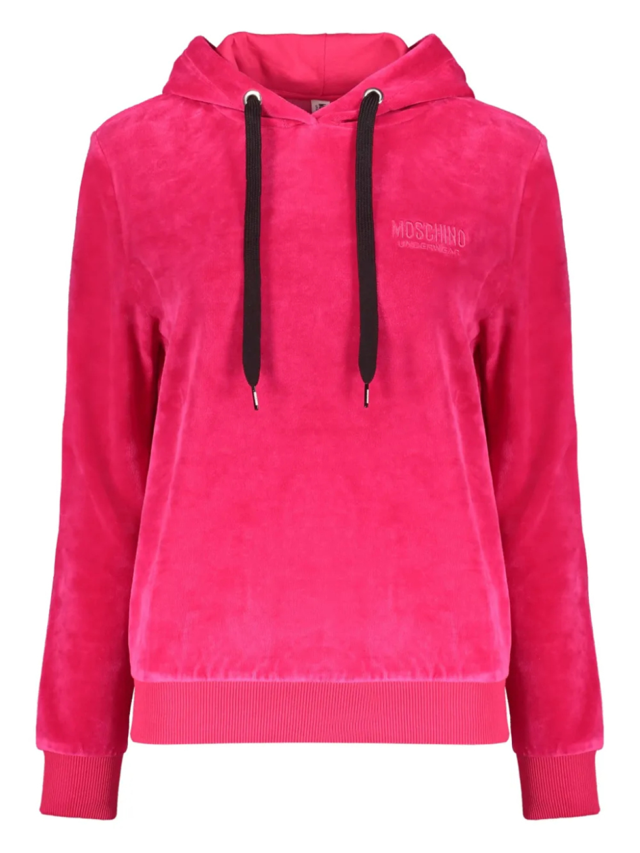 

Moschino худи из джерси, розовый