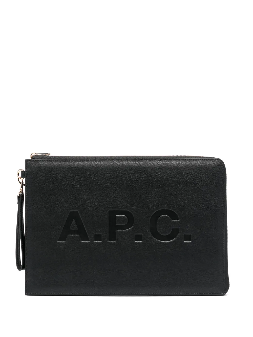 

Клатч с логотипом A.P.C., черный