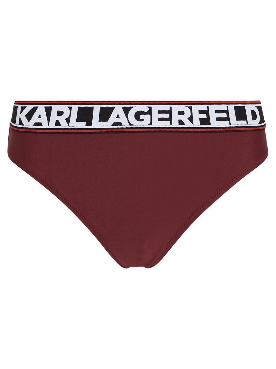 

Низ бикини Karl Lagerfeld, бордовый