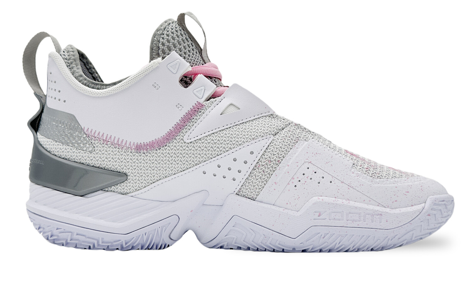 

Кроссовки Jordan One Take 1 Vintage Basketball Shoes Men Mid-top White/pink, розовый