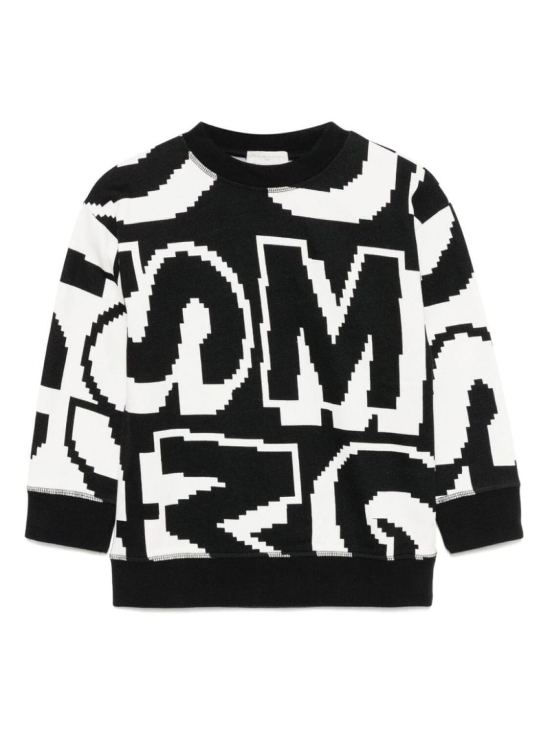 

Толстовка с графическим принтом Stella McCartney Kids, черный