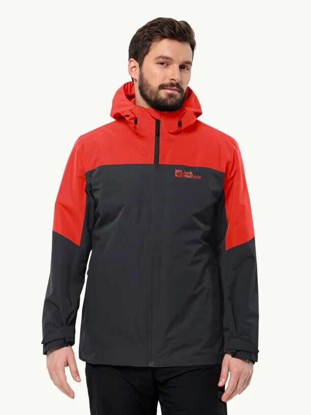 

Куртка Jack Wolfskin GLAABACH 3IN1 JKT M, красный